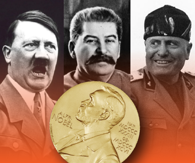 Hitler-Stalini-Musolini-Nobeli-i-Paqes