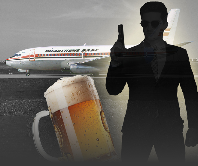 Terroristi rremben avionin per disa birra me shume